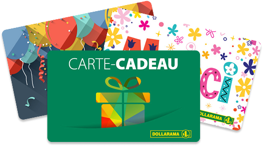 CARTE-CADEAU DOLLARAMA